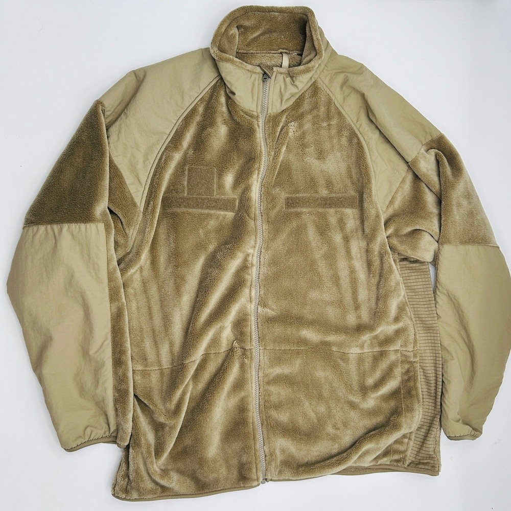 US Military Gen III Level 3 ECWCS Fleece Jacket Coyote Brown Tan XL Regular